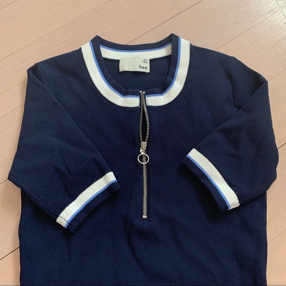 Aritzia Wilfred Free fitted short sleeve blouse - Picture 3 of 3